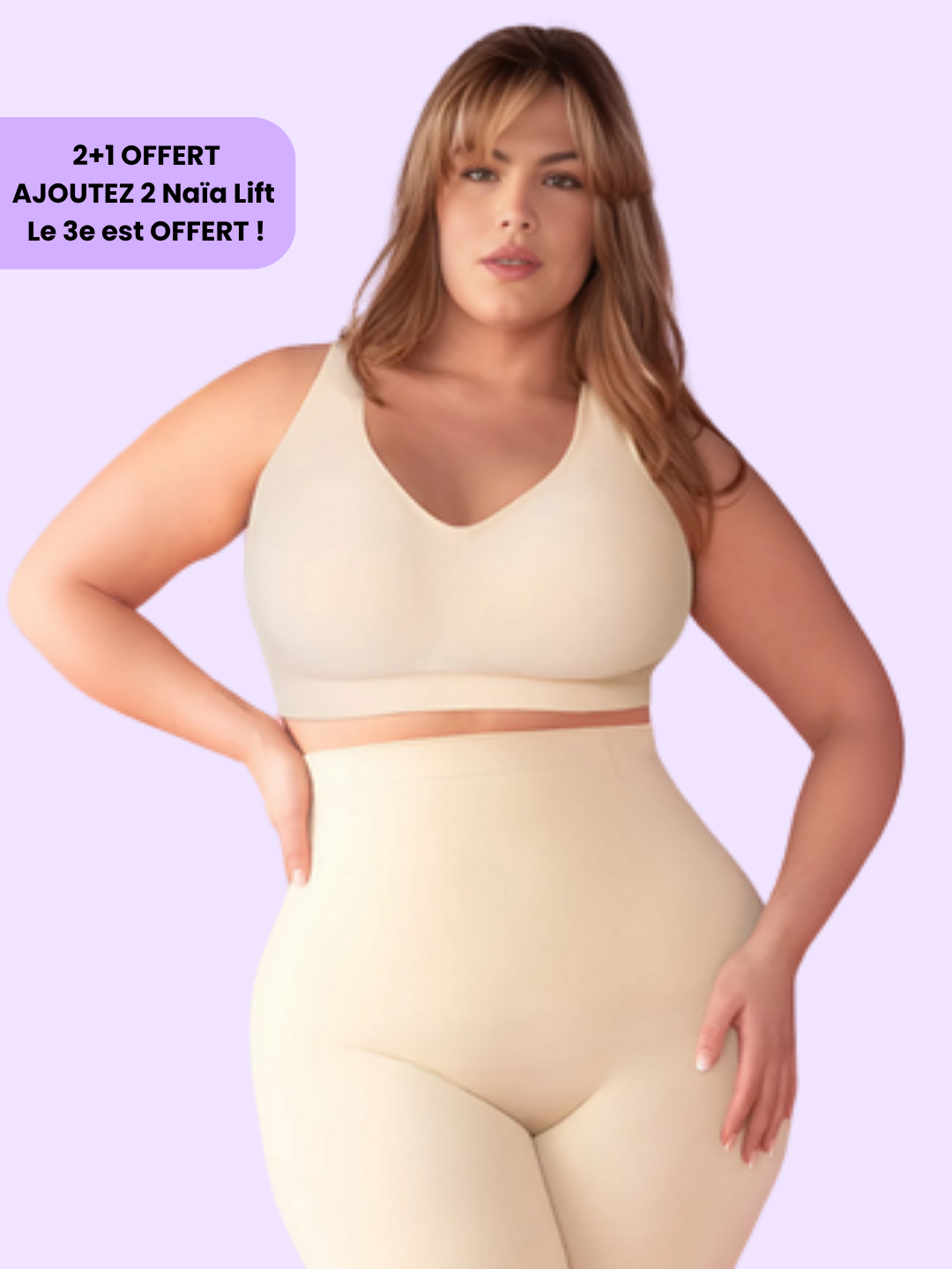 Soutien-gorge Naïa Lift - Poitrine rehaussée, zéro douleur